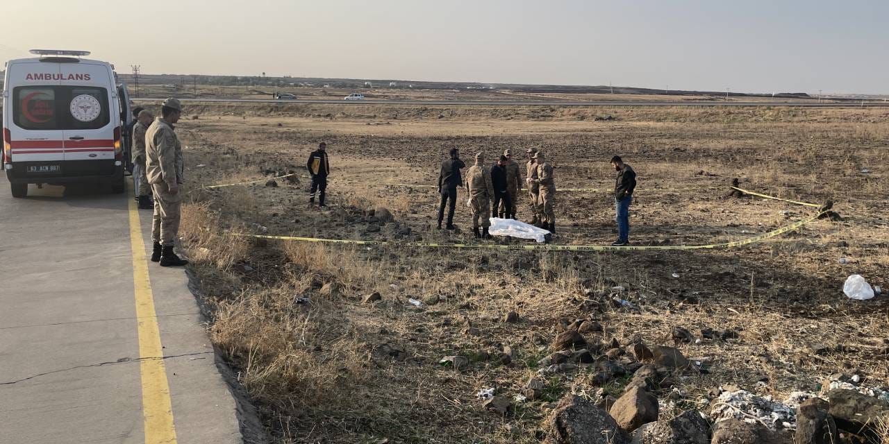 sanliurfada yol kenarinda erkek cesedi bulundu yakininda cok sayida bos kovan cikti mihBtpuC.jpg