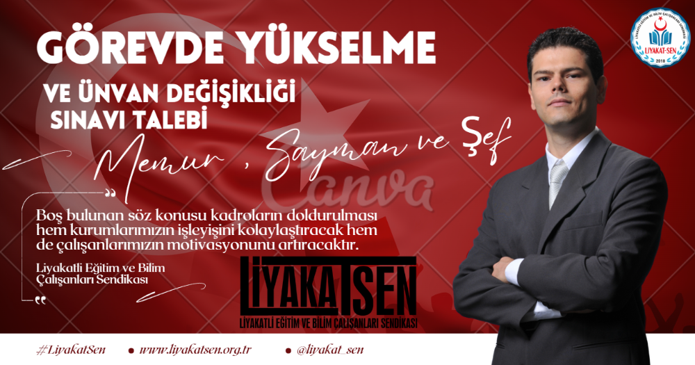 MEB'den Görevde Yükselme ve Ünvan Değişikliği Sınavı Talebi