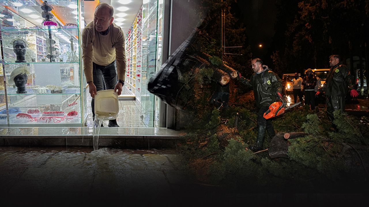 Sağanak İzmir genelinde su baskınlarına yol açtı!