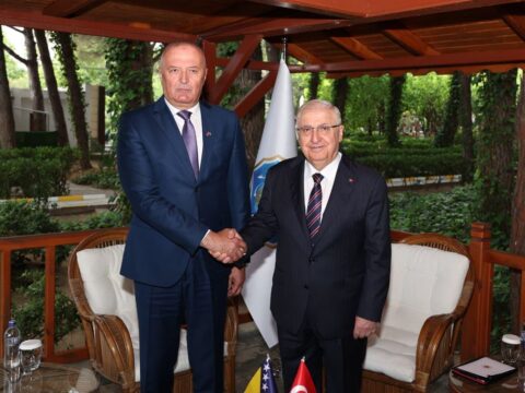 Savunma Bakanı Güler, Bosna-Hersekli Mevkidaşı Helez ile Görüştü