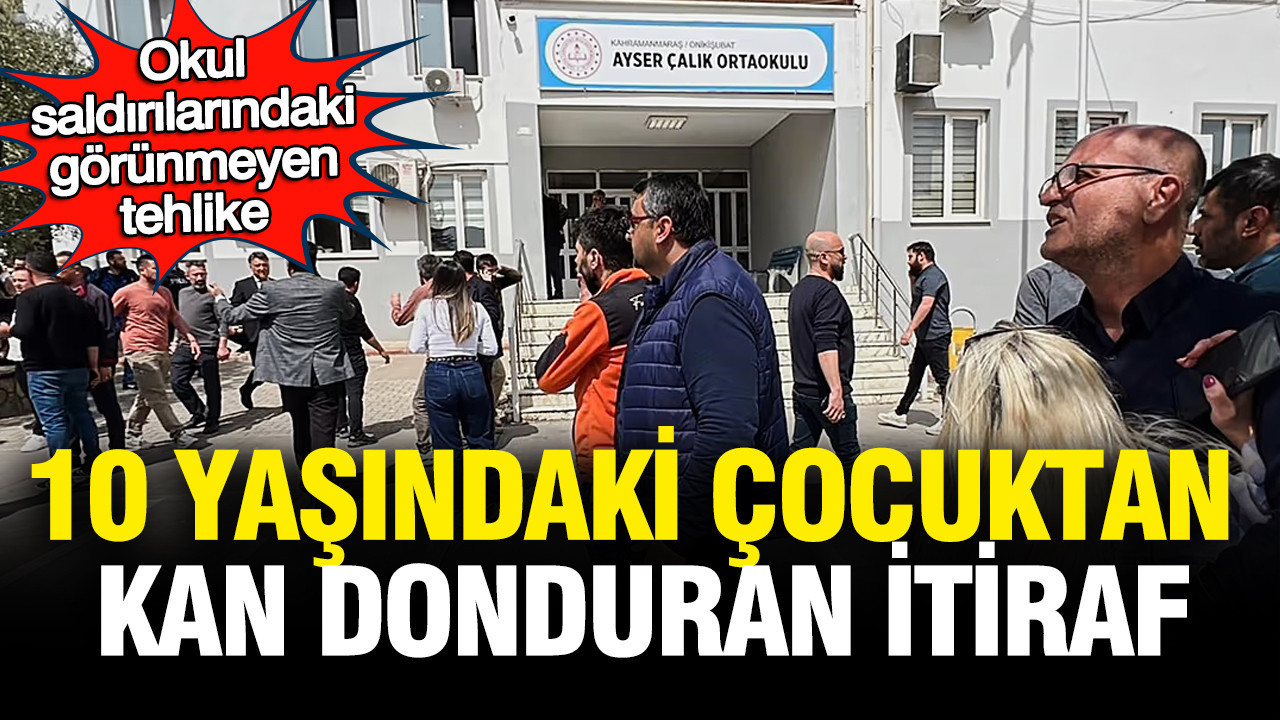 Okul Saldırıları ve Çocuklarda Şiddet Eğilimi: 10 Yaşındaki Çocuğun Şok İtirafı