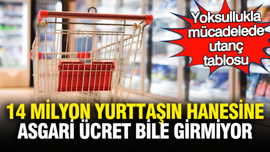 Yoksulluk Sorunu Derinleşiyor: 14 Milyon Türk Vatandaşı Asgari Ücretin Altında Yaşıyor